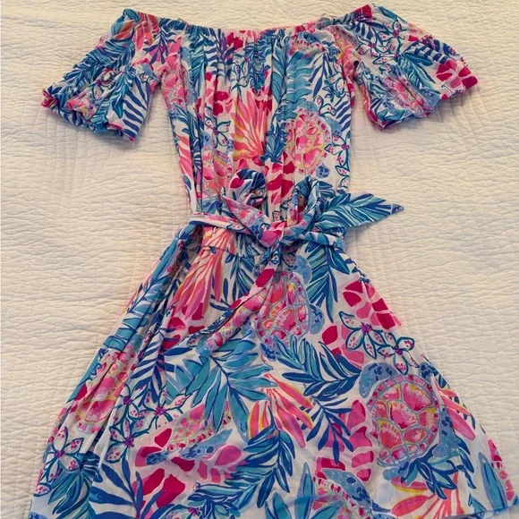 Lilly Pulitzer Samia Romper Small - Picture 6 of 7